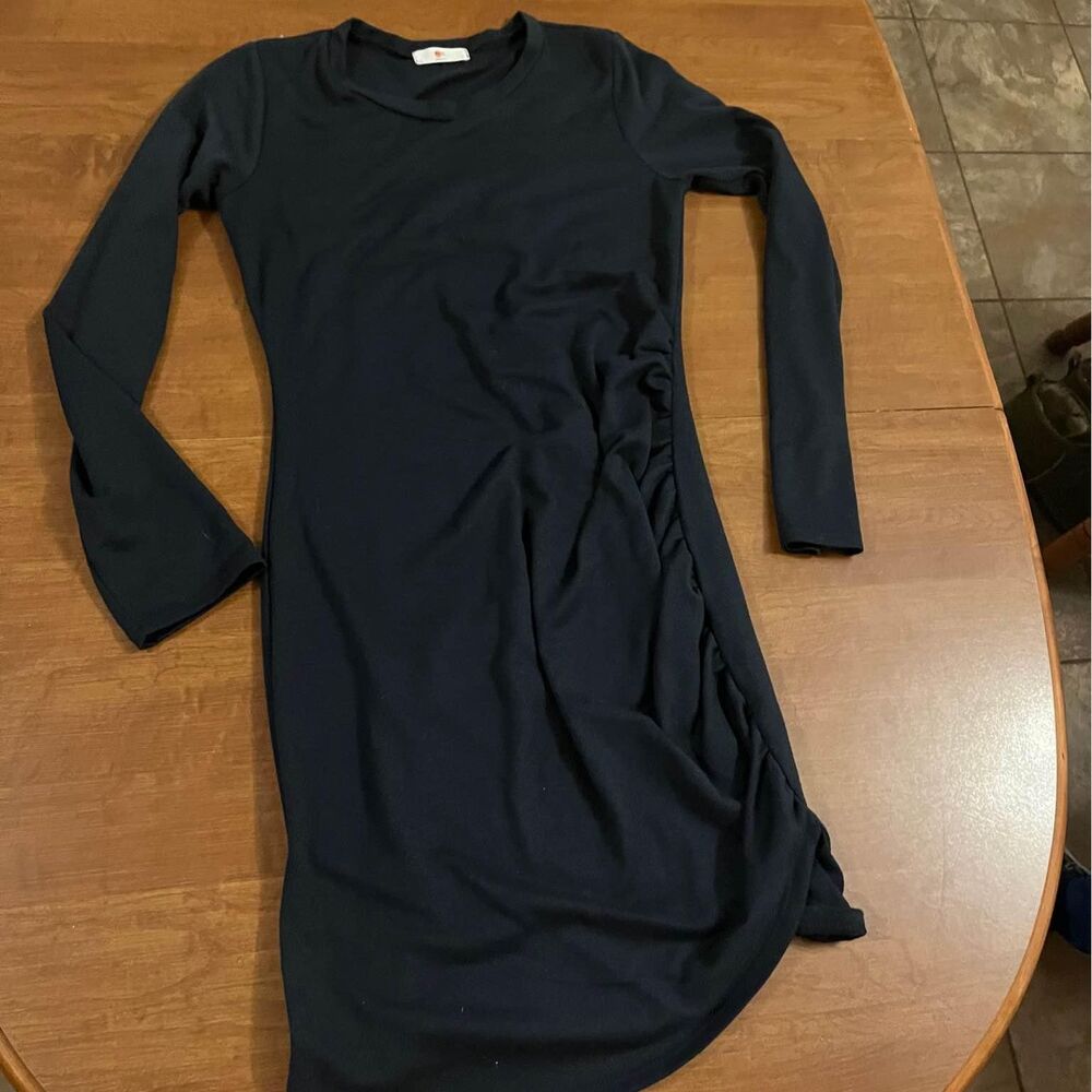axis navy blue dress size small